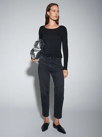 SOMEDAY | Langarmshirt KIROSA SOFT LONG | schwarz